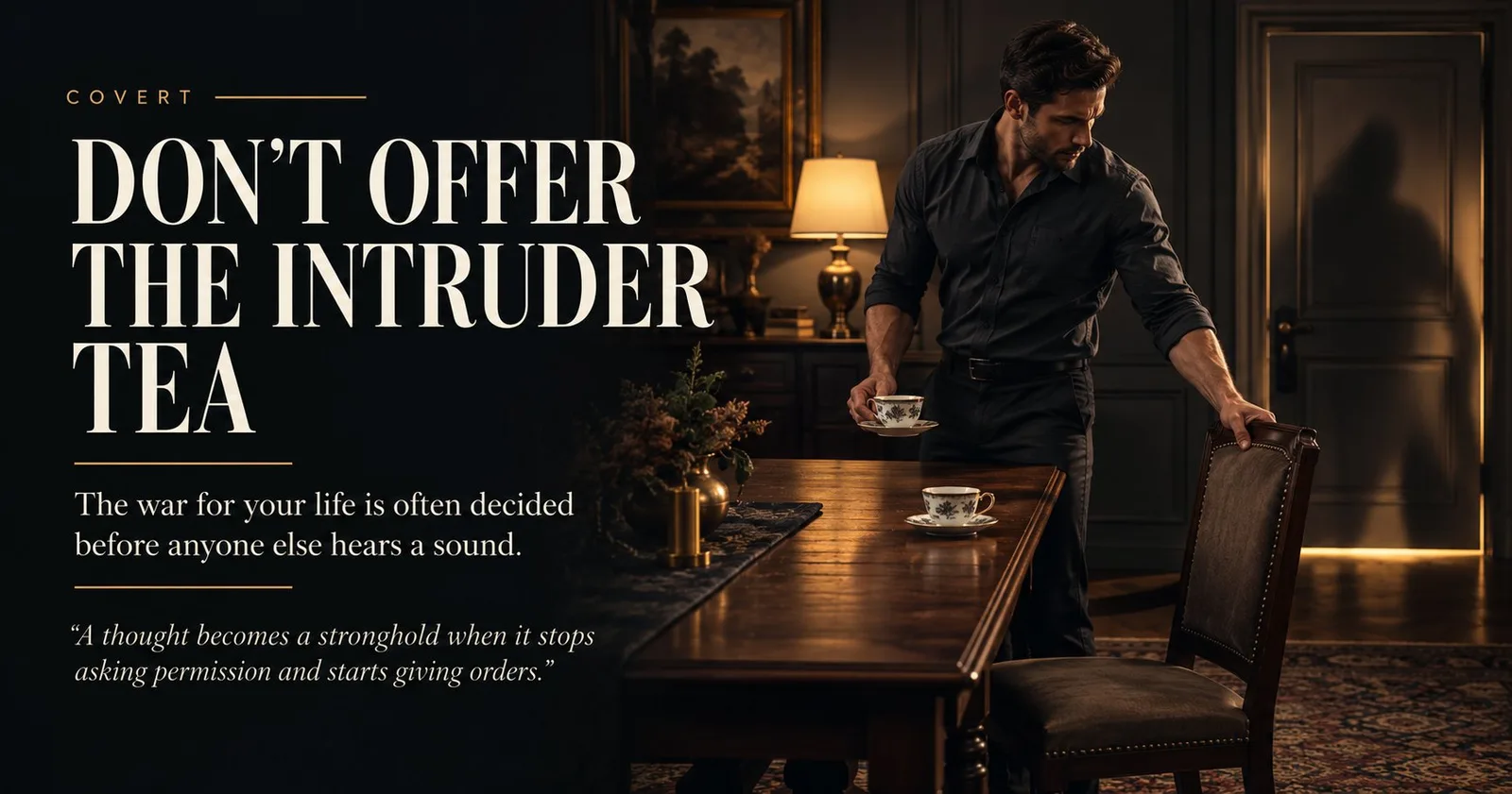 Don’t Offer the Intruder Tea