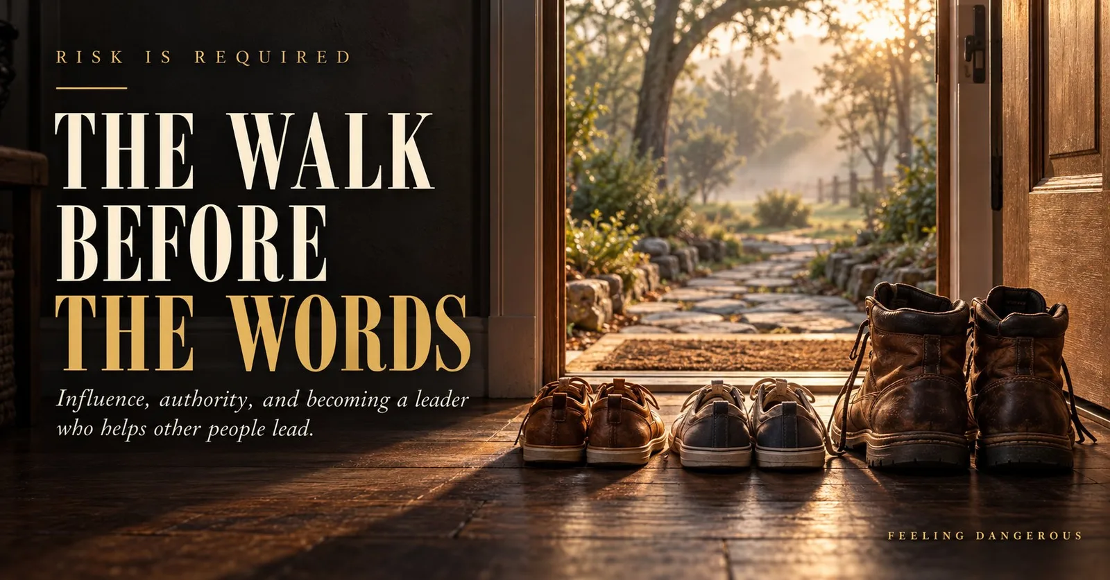 The Walk Before the Words